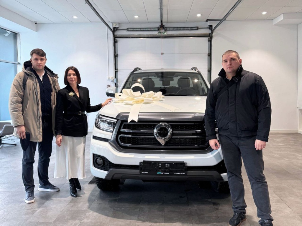 пять новейших пикапов HAVAL GWM POER переданы клиенту для работы на северных территориях нашей страны